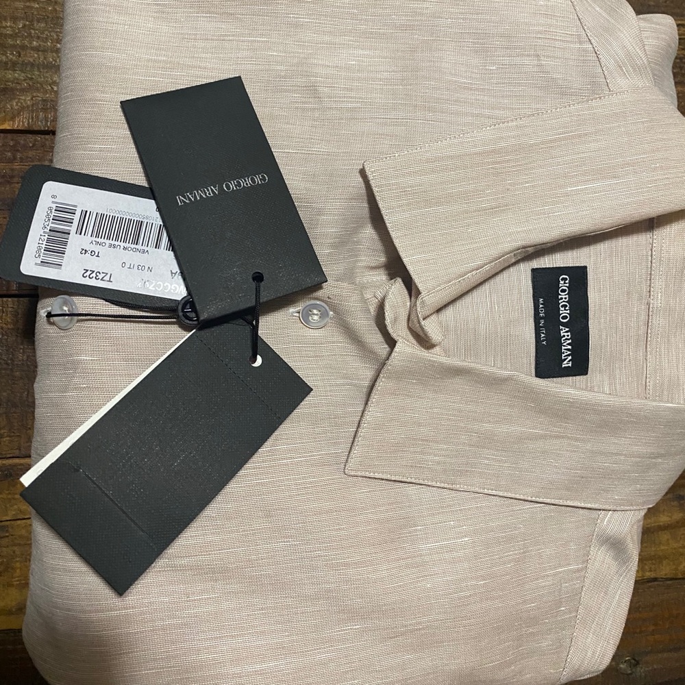 Giorgio Armani dress shirt NEW WITH TAGS!
